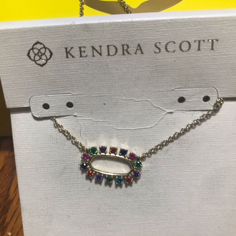 Kendra Scott Multicolor Pendant Necklace